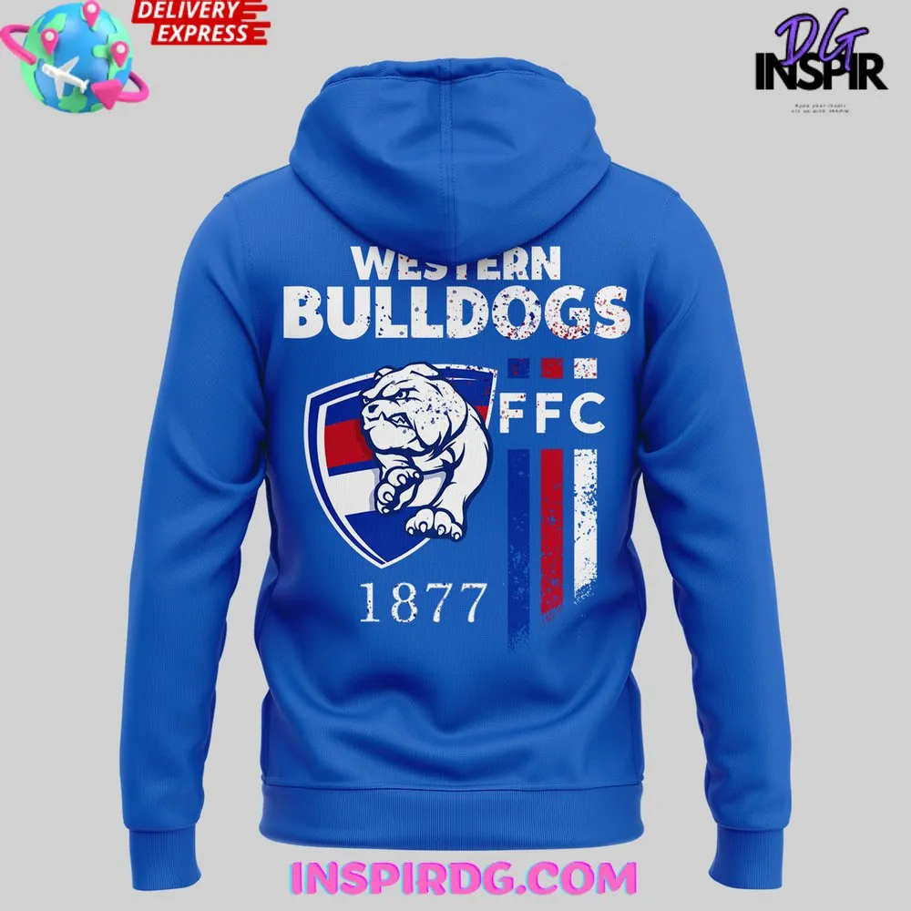 -AFL Western Bulldogs Adam Treloar 250 Games Hoodie