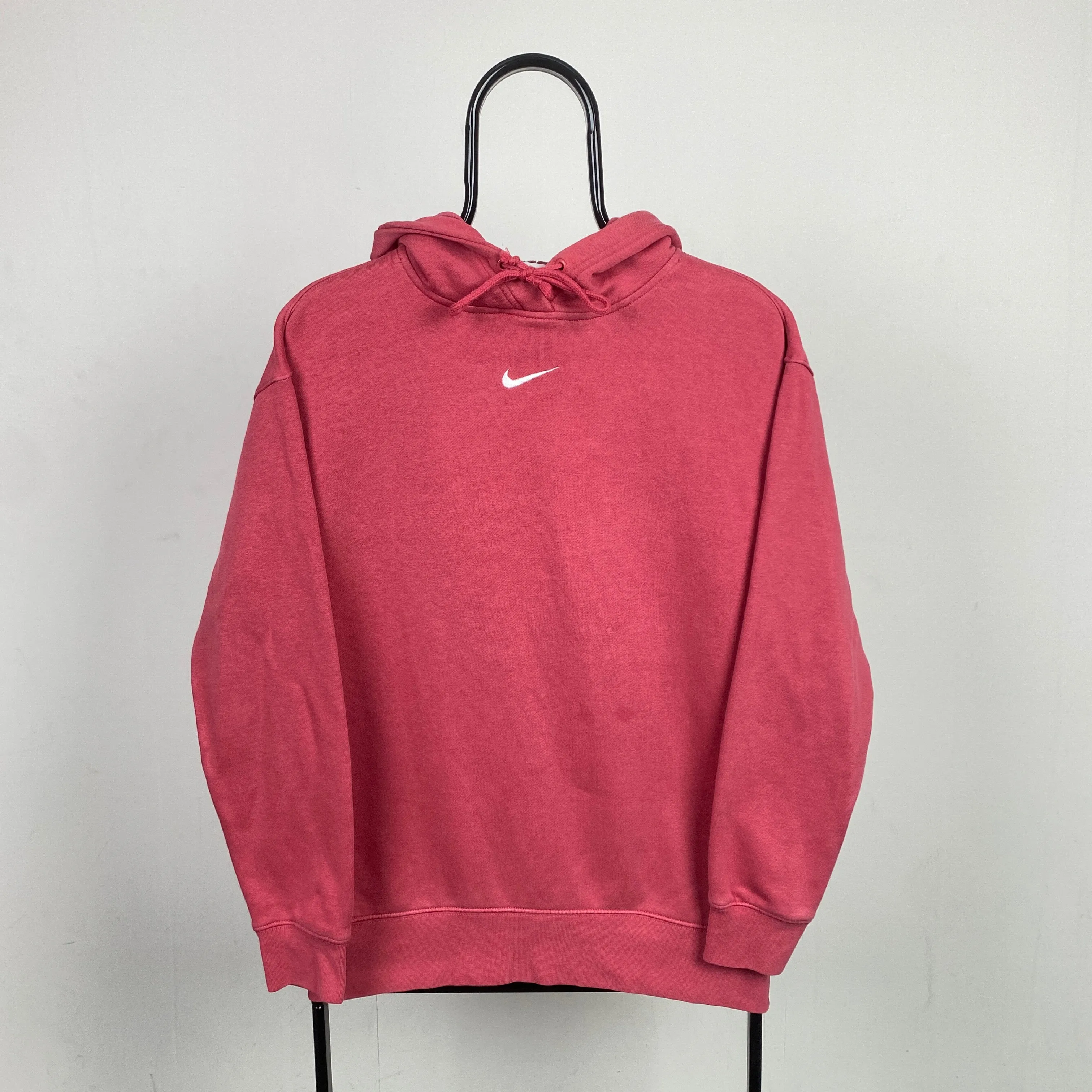 00s Nike Centre Swoosh Hoodie Pink XS