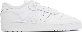 Adidas Originals White Rivalry Low Sneakers