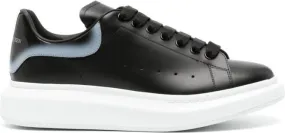 Alexander McQueen Oversized leather sneakers Black