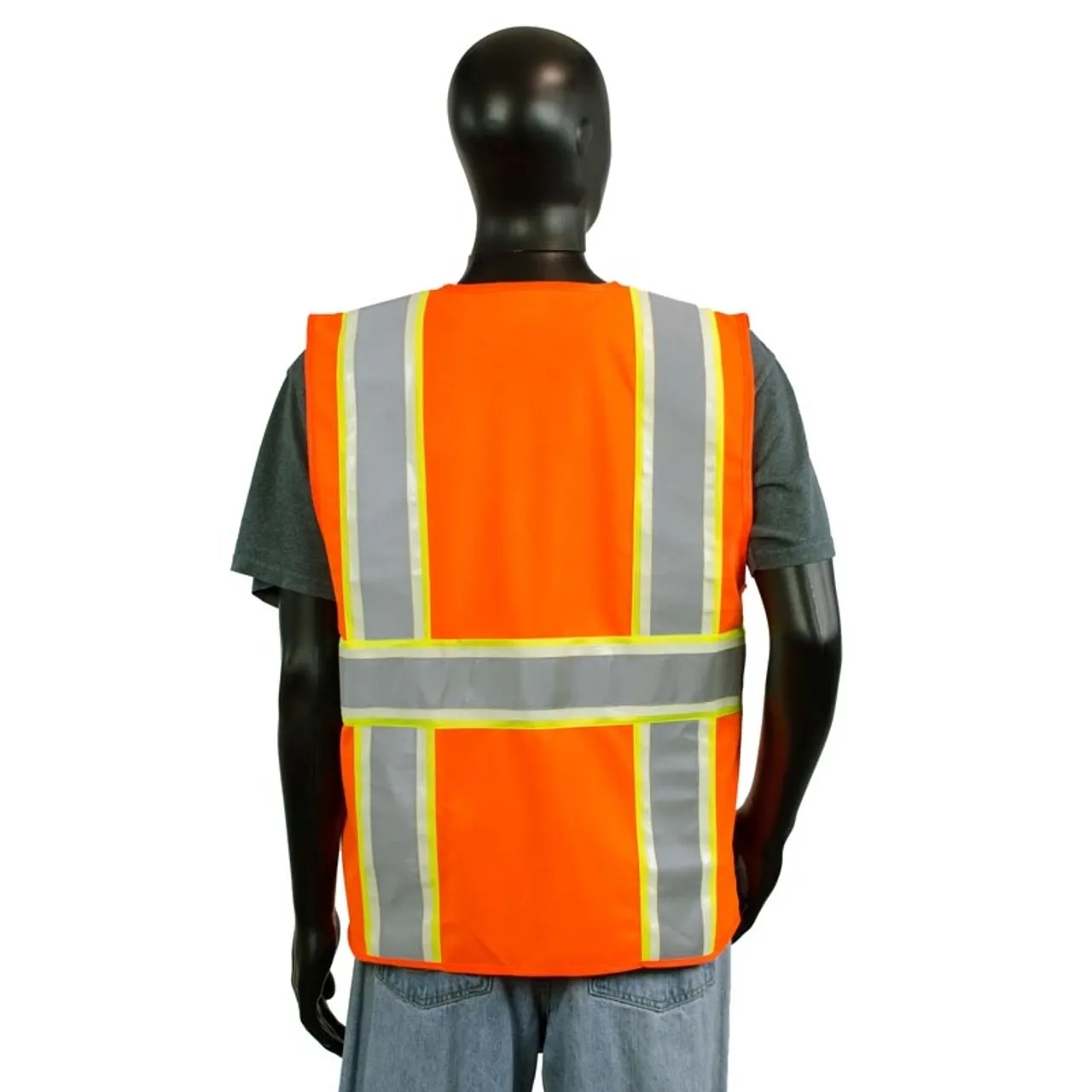 Alpha Workwear Class 2 Hi Vis Glow in the Dark Surveyor Vest A202