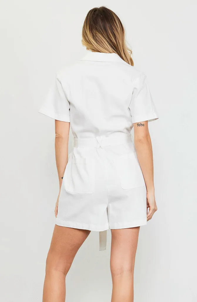 AROUND TOWN UTILITY ROMPER