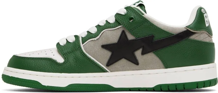 BAPE Green SK8 Sta #1 Sneakers