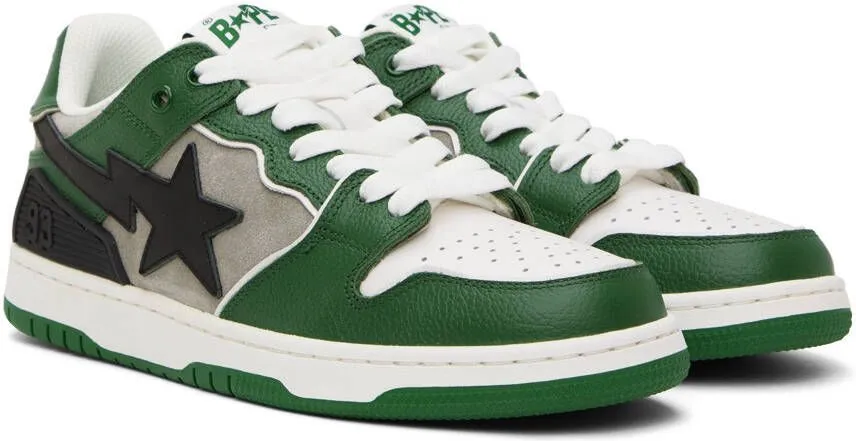 BAPE Green SK8 Sta #1 Sneakers