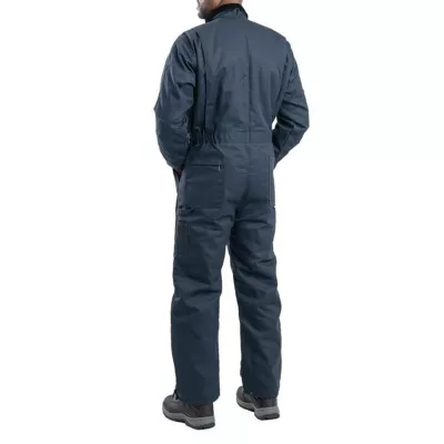 Berne Heritage Short Mens Big Insulated Long Sleeve Workwear Coveralls