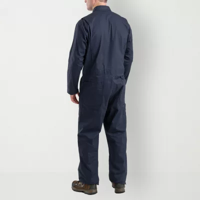 Berne Highland Flex Cotton Unlined Mens Big Long Sleeve Workwear Coveralls