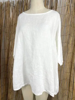 Bryn Walker Linen Tunic/White