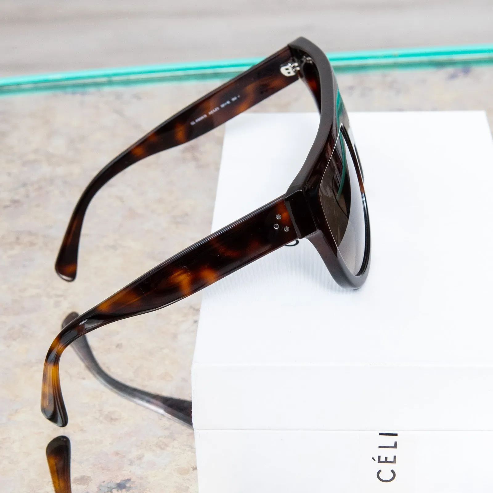 Celine Tortoiseshell Sunglasses