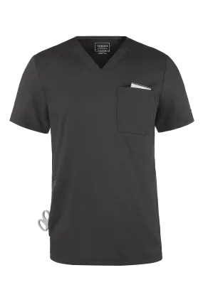 Cherokee Workwear Revolution Men's 2-Pocket STRETCH V-Neck Scrub Top