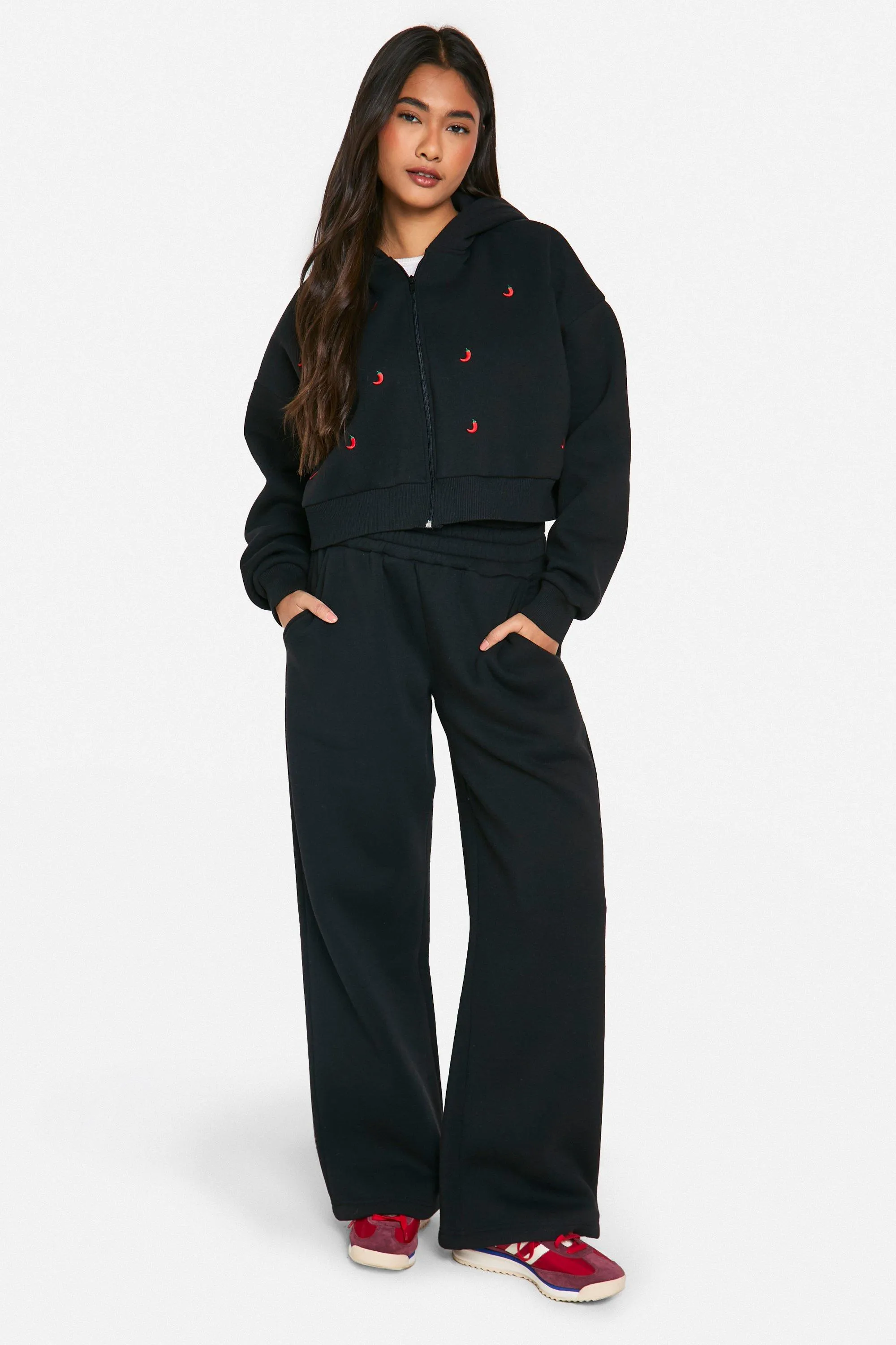 Chilli embroidered tracksuit