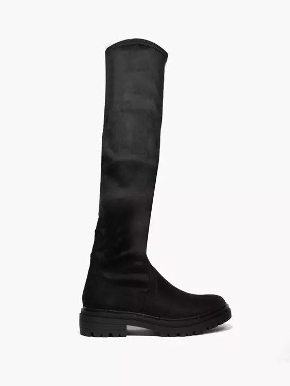 Claudia Ghizzani  Black Long Leg Boot