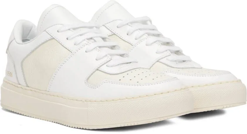 Common Projects White Decades Sneakers