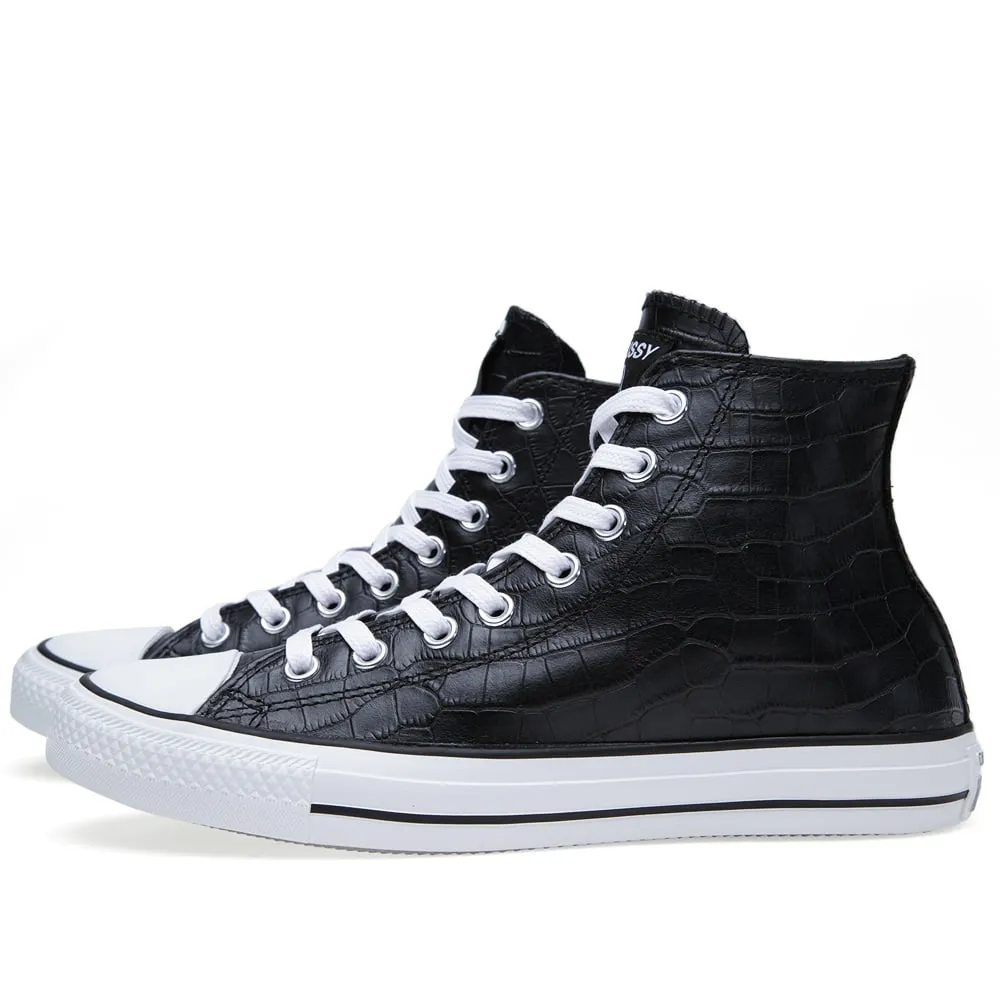 Converse x Stussy Chuck Taylor HiBlack