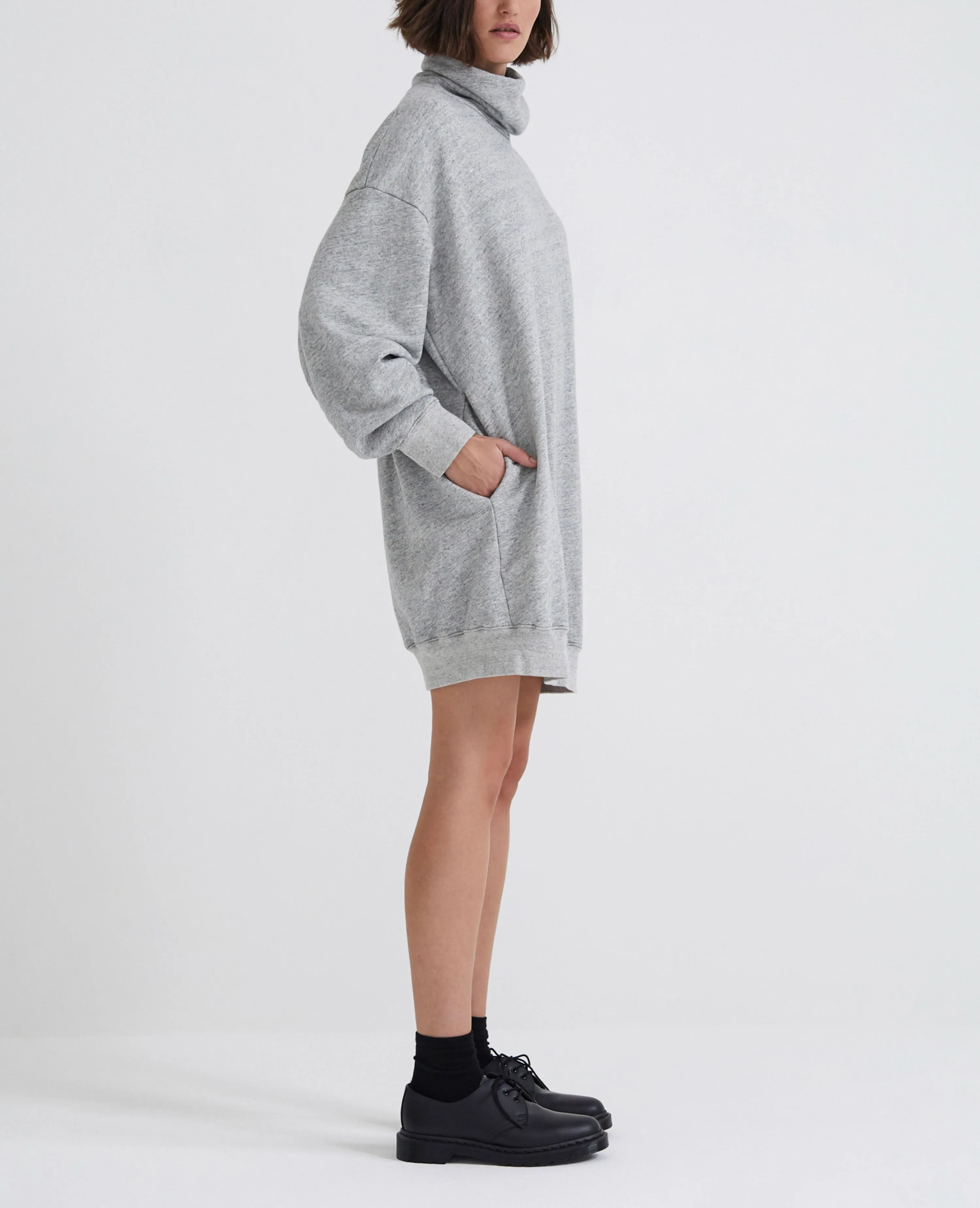     Dahlia Funnel Neck   Sweatshirt Tunic  