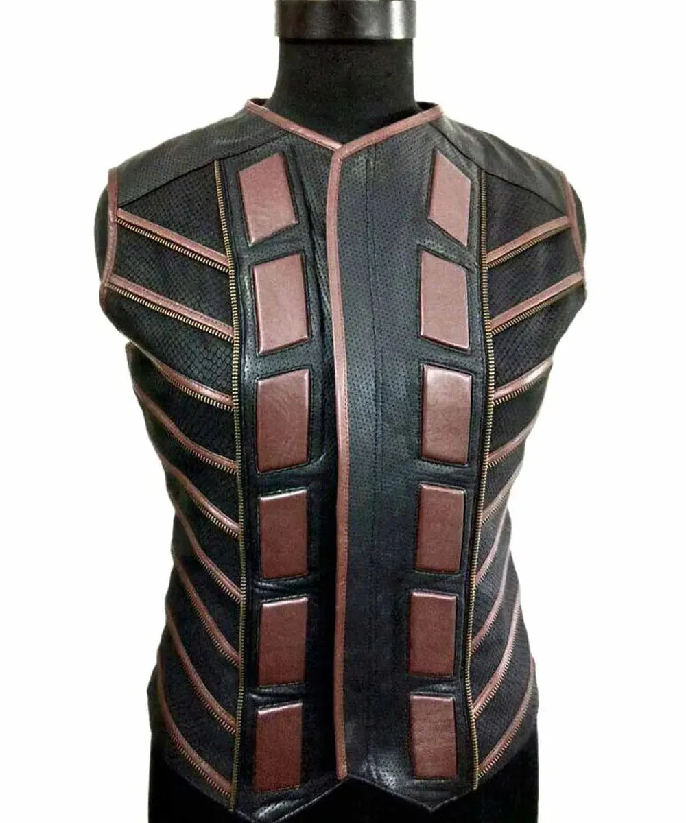 Dark Matter Anthony Lemke Leather Vest