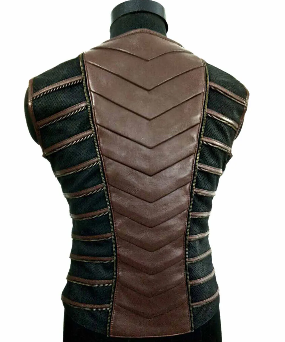 Dark Matter Anthony Lemke Leather Vest