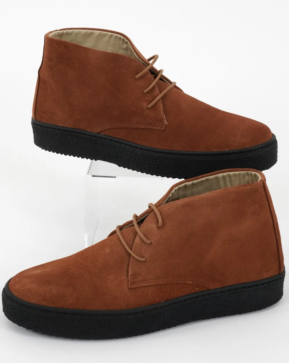 Delicious Junction Bullitt Suede Boot Ginger