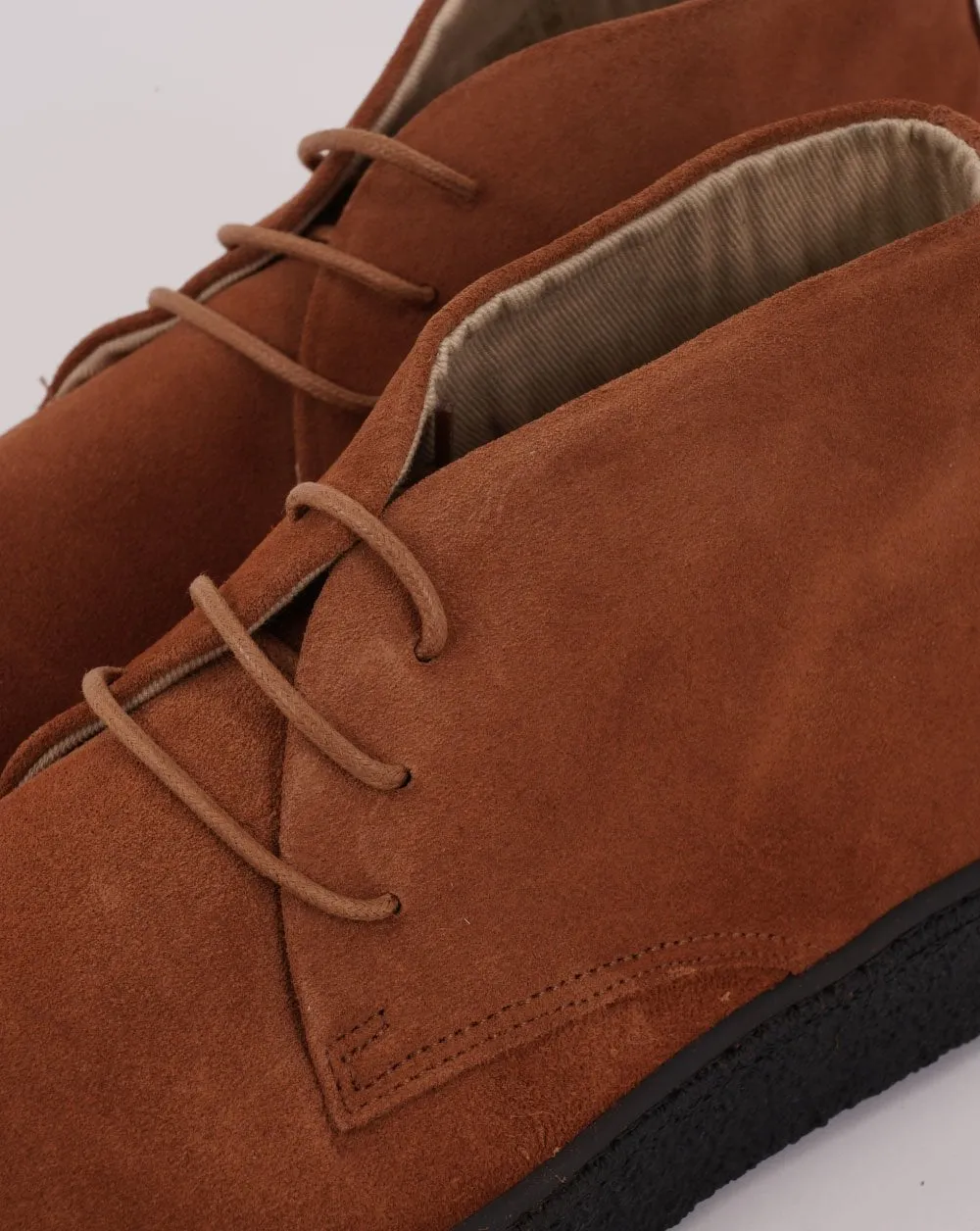 Delicious Junction Bullitt Suede Boot Ginger