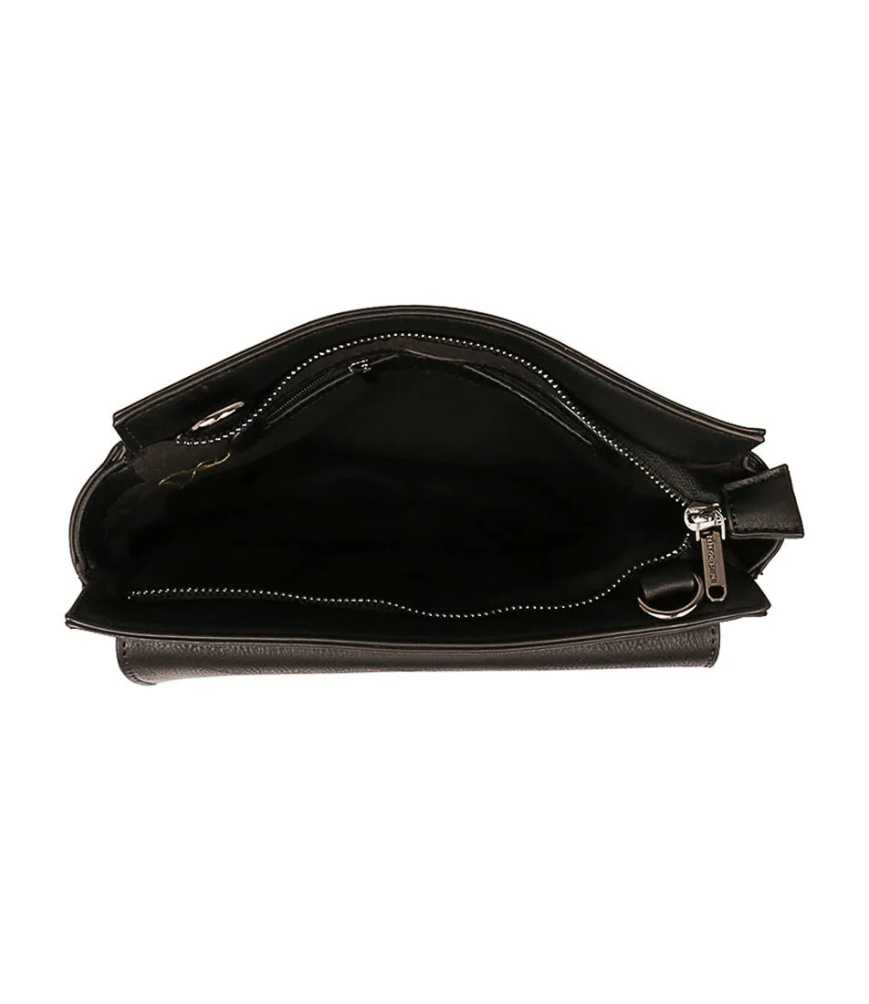 DIANA FERRARI Ivy Cross Body Bag Black Smooth