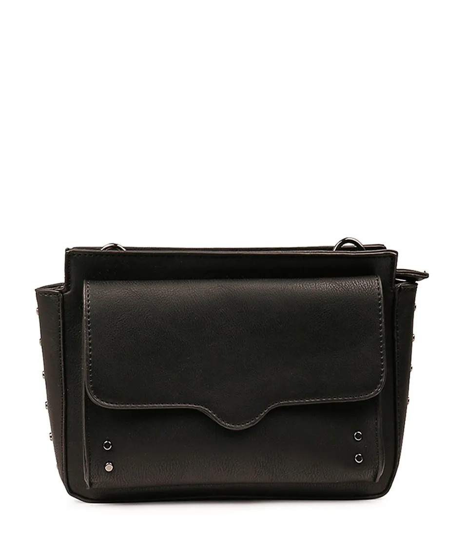 DIANA FERRARI Ivy Cross Body Bag Black Smooth