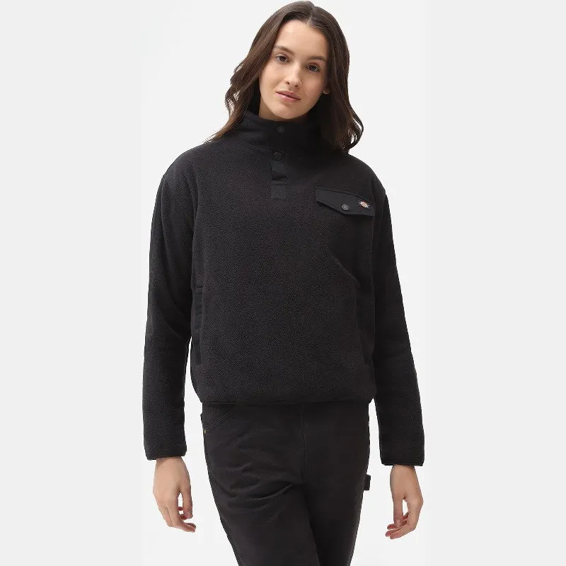 Dickies PORT ALLEN FLEECE WOMAN BLACK