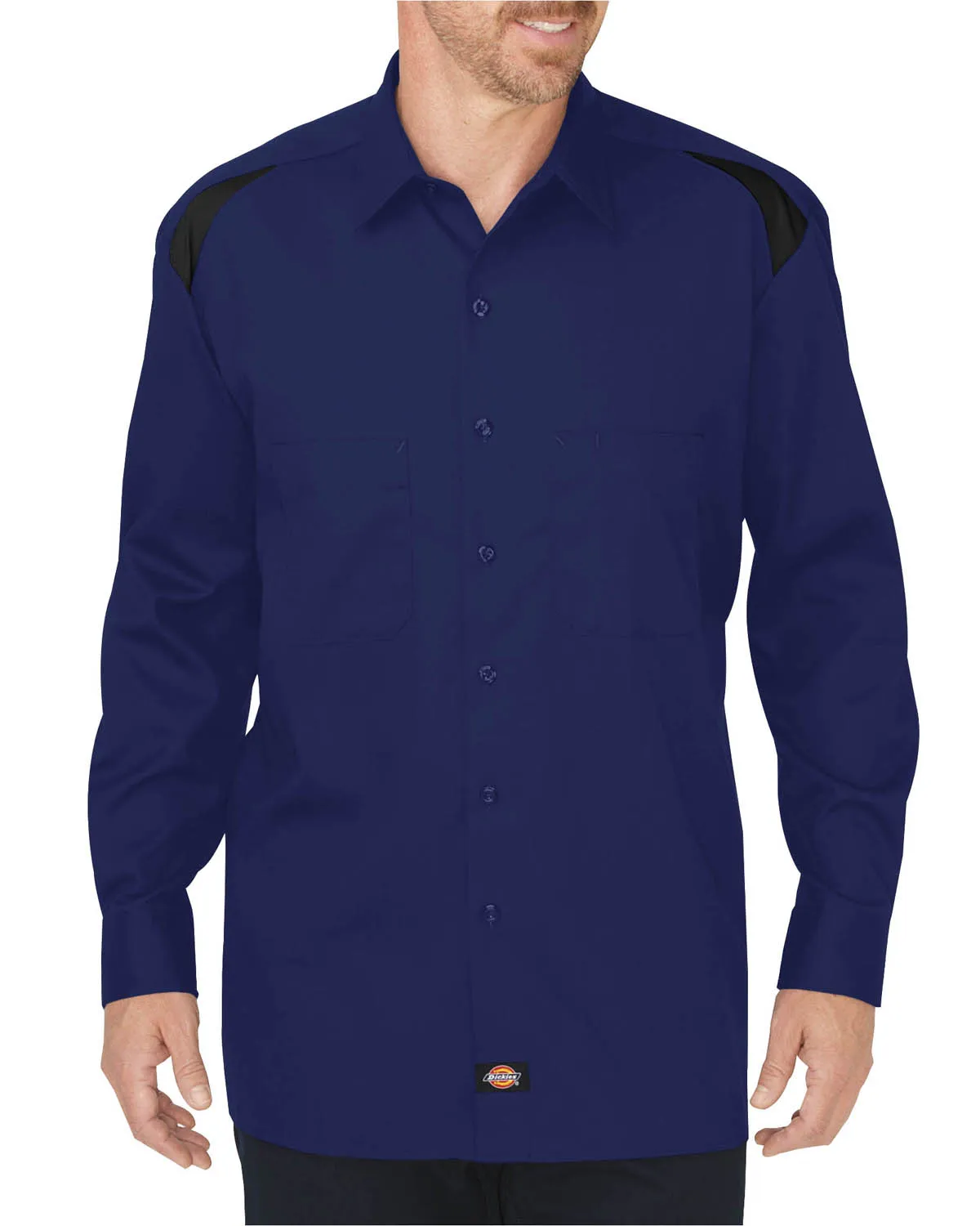 Dickies Workwear LL605 Men's Long-Sleeve Performance Team Shirt SKU: LL605