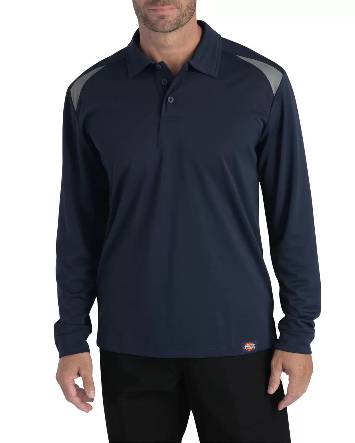 Dickies Workwear LL606 Men's Long-Sleeve Performance Polo SKU: LL606