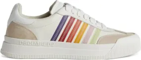 DSQUARED2 Boxer striped sneakers White