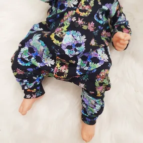 Floral Skulls Baby & Toddler Romper