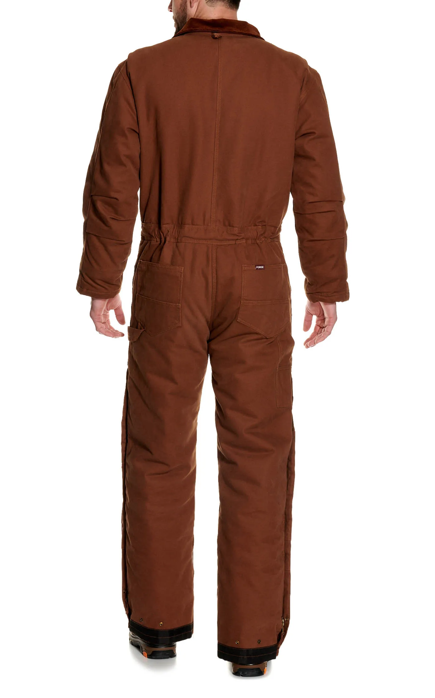 Forge Workwear Men's Brown Coveralls