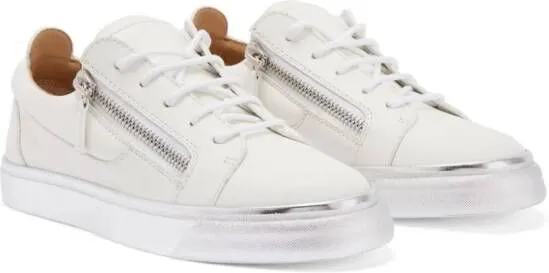 Giuseppe Zanotti Gail leather sneakers White