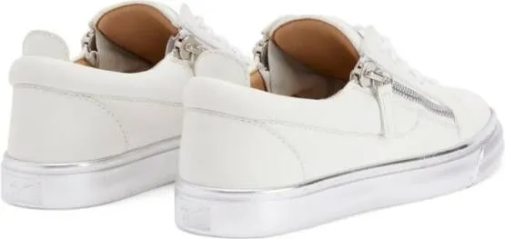 Giuseppe Zanotti Gail leather sneakers White