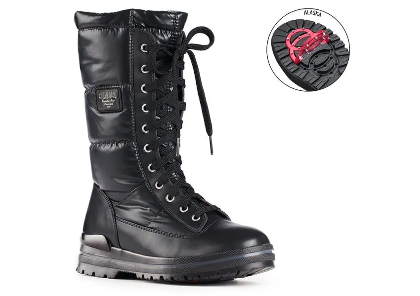 Glamour Black Winter Boot