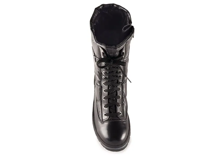 Glamour Black Winter Boot