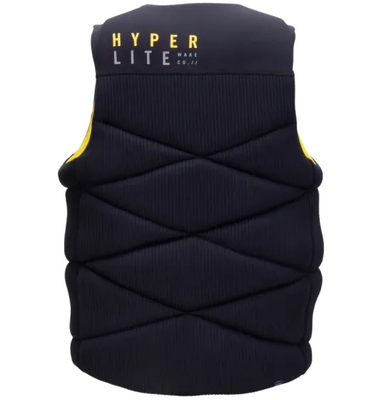 Hyperlite Riot NCGA Wake Vest - Black/Yellow