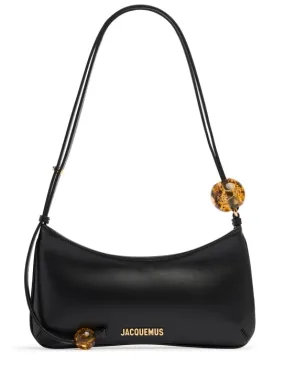 Jacquemus   Le Bisou Perle smooth leather bag 