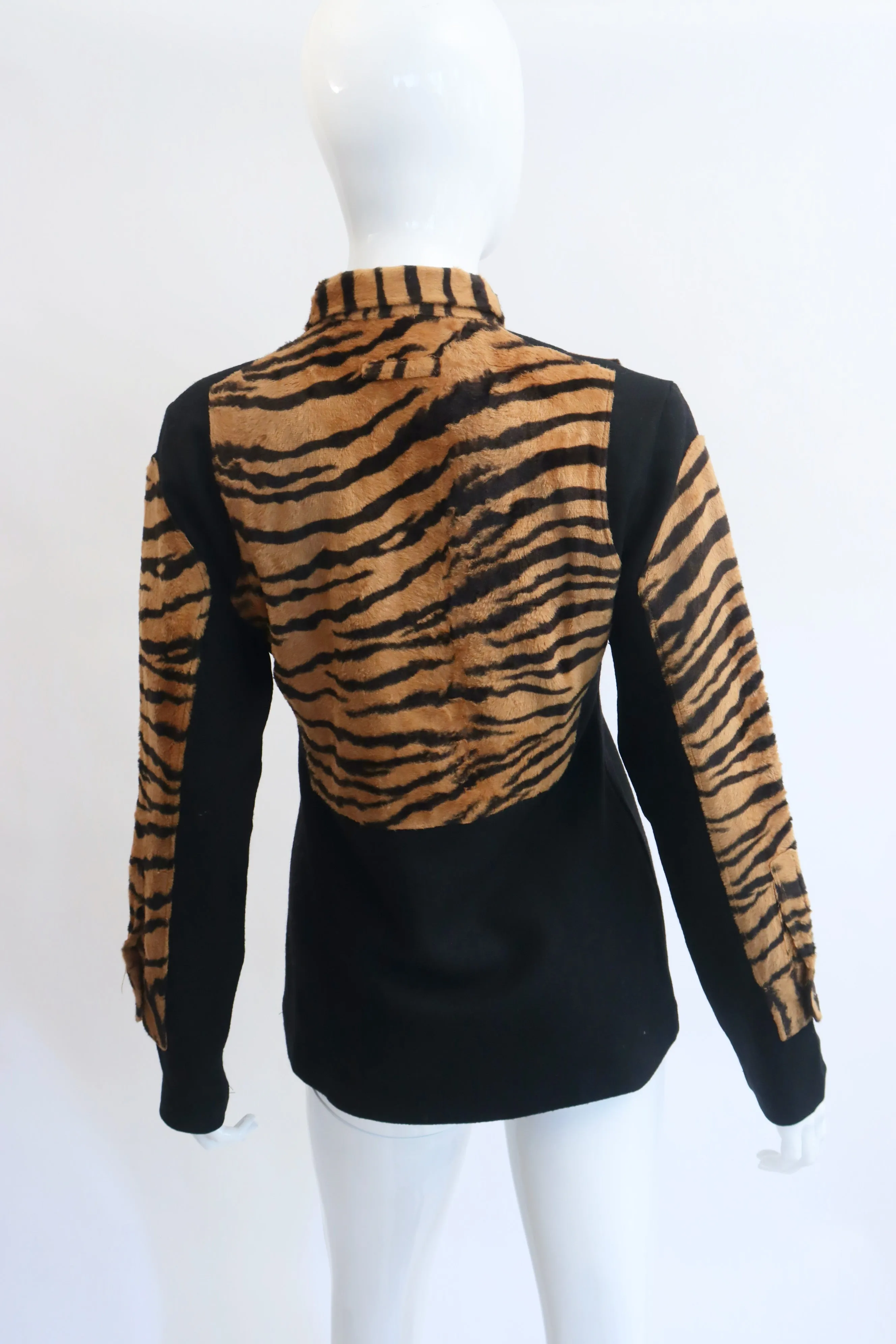 JEAN PAUL GAULTIER Vintage F/W 1994 Tiger Tunic Top