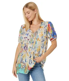 Johnny Was Blu Mai Tunic Women's