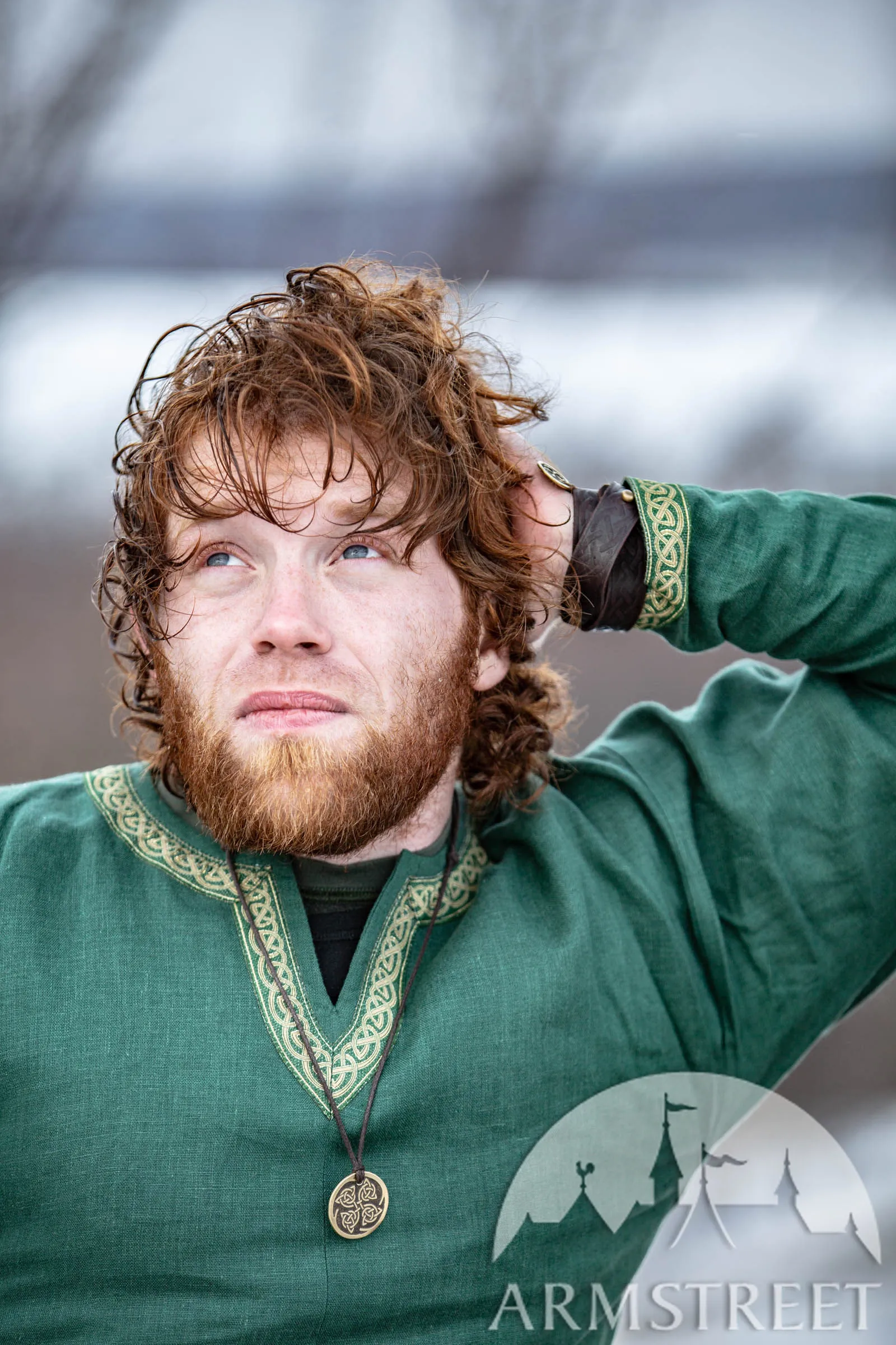 Linen Celtic Tunic “Leprechaun”