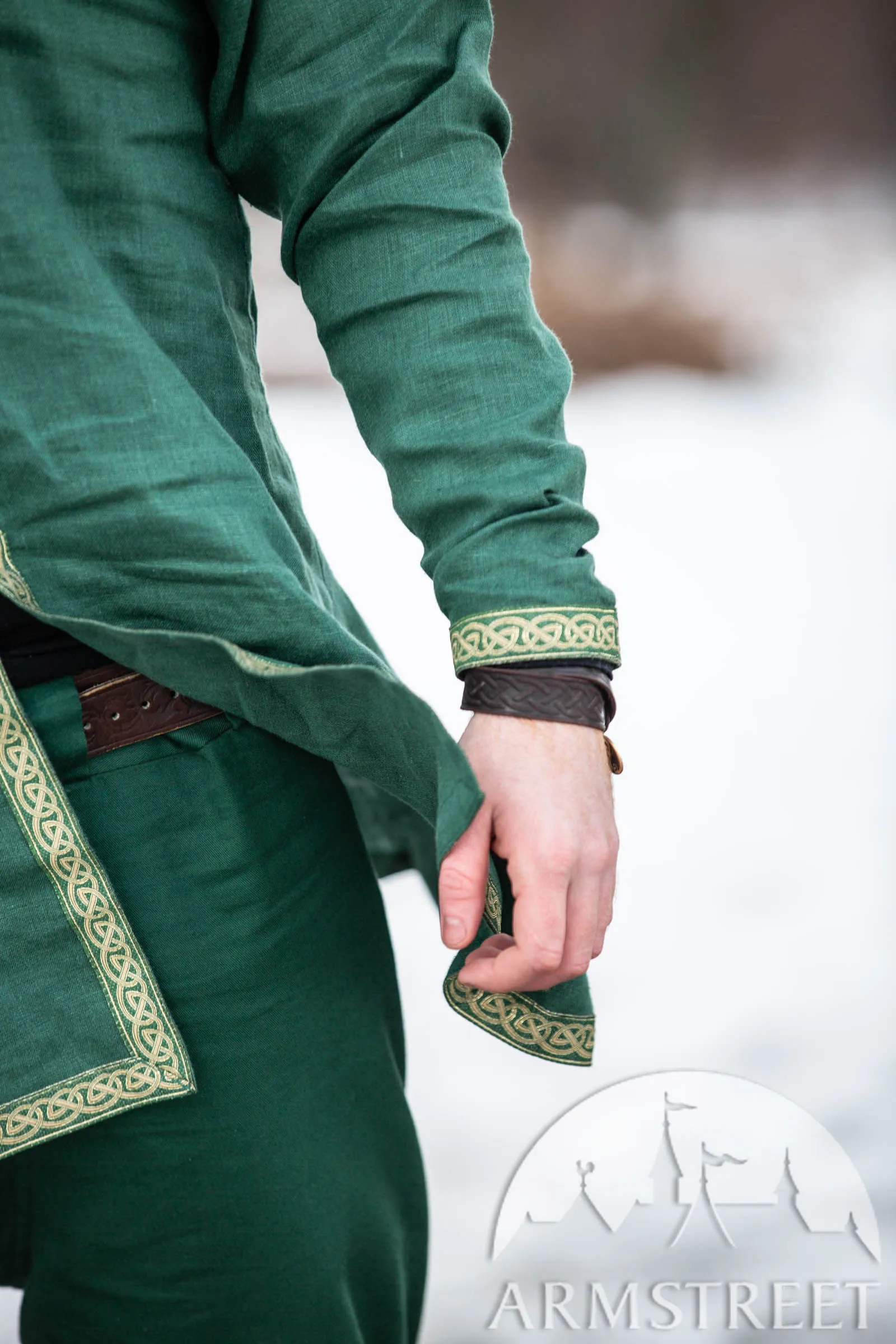 Linen Celtic Tunic “Leprechaun”