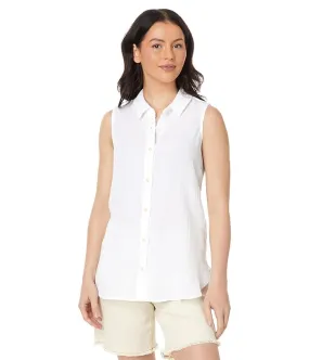 L.L.Bean Cloud Gauze Sleeveless Tunic