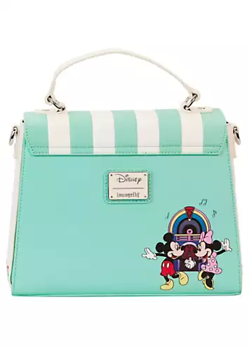 Loungefly Disney Mickey & Minnie Date Night Diner Cross Body Bag | Grattan