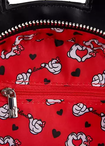 Loungefly Disney Mickey & Minnie Valentines Reversible Cross Body Bag | Kaleidoscope