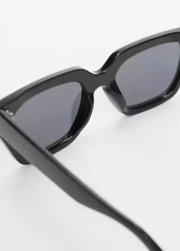 Mango Monica Black Sunglasses | Grattan