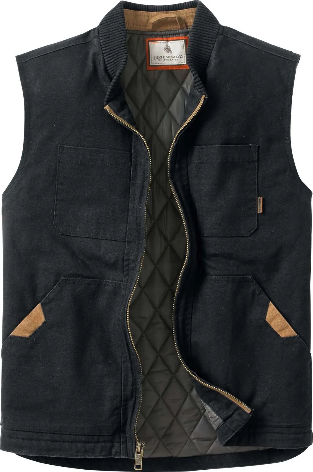 Men's Canvas Cross Trail Workwear Vest