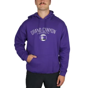 Men's Purple Grand Canyon University Cactus Embroidered Hoodie