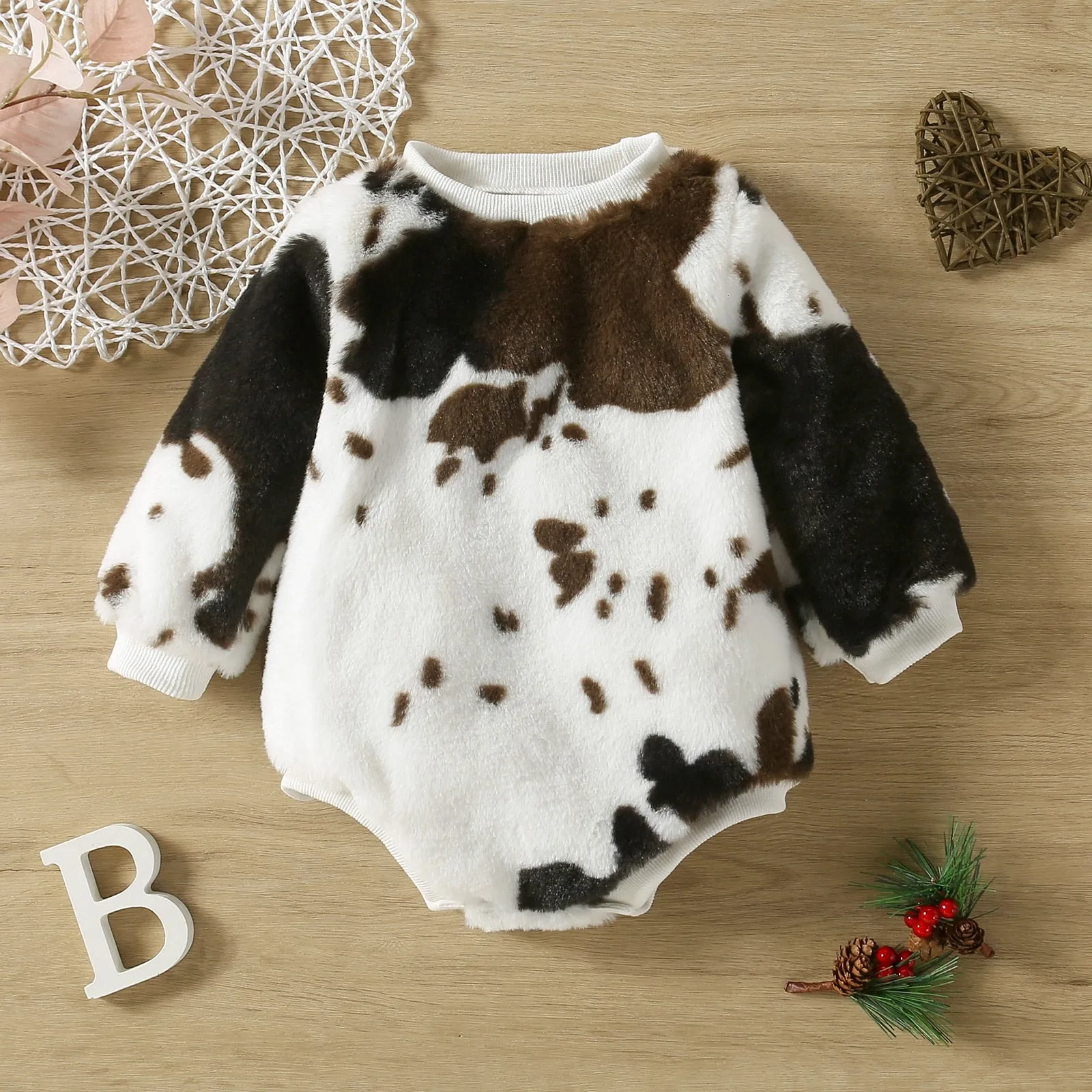 Mu-Mu plush winter romper