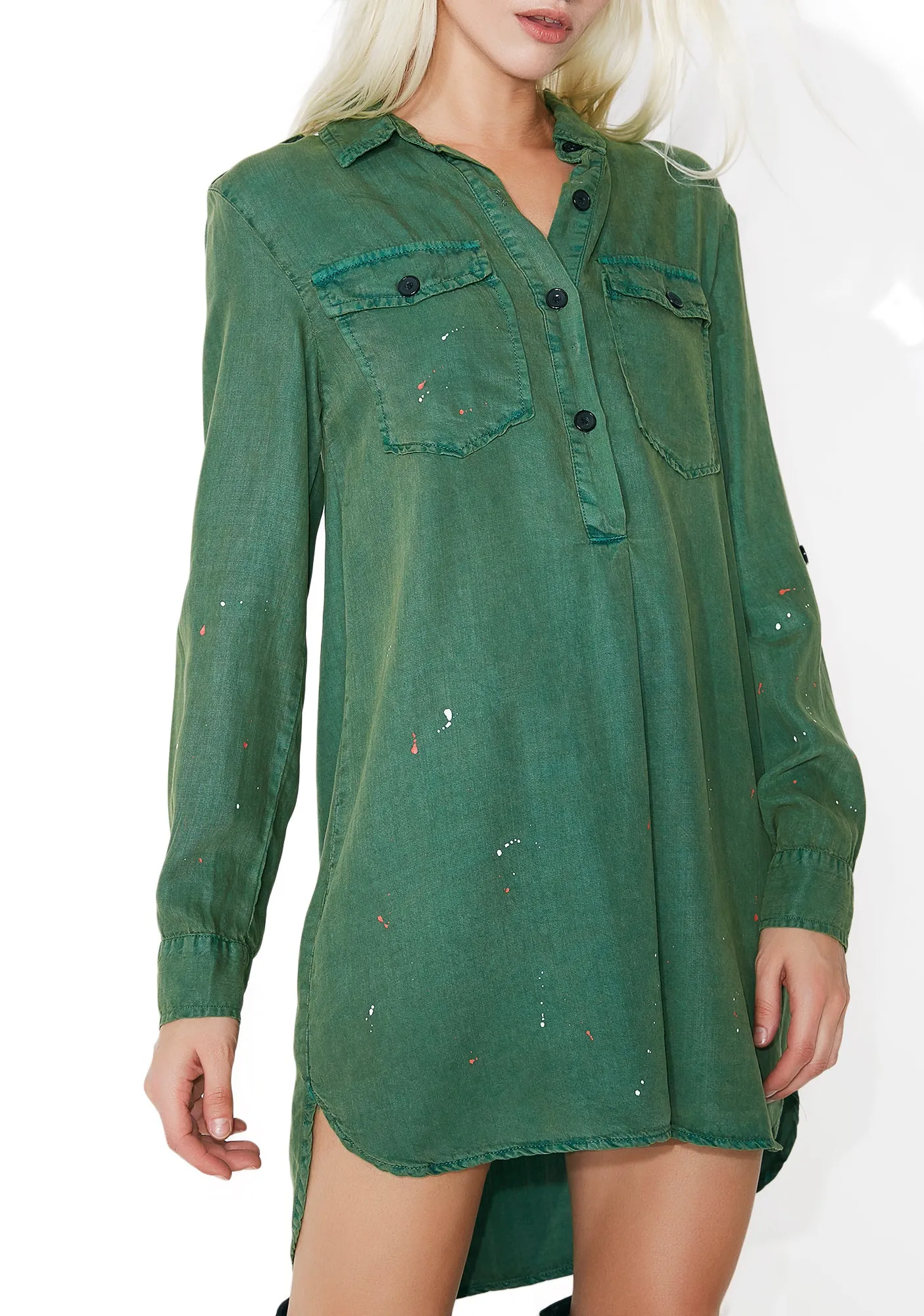 My Muse Paint Splatter Tunic-