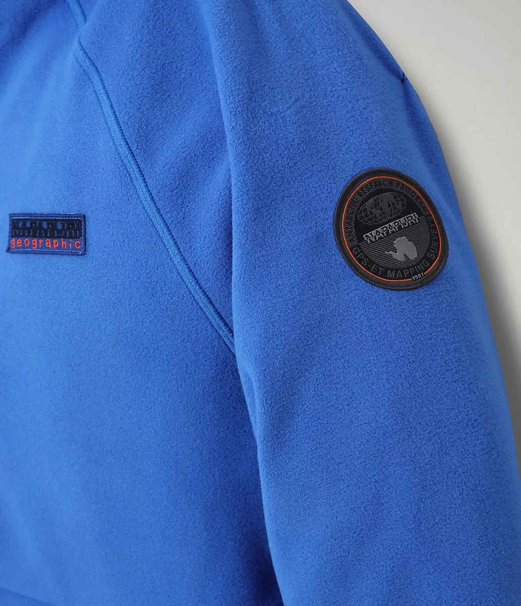 Napapijri Tear Full Zip Fleece Blue Dazzling