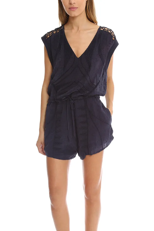 Navy IRO Austin Romper